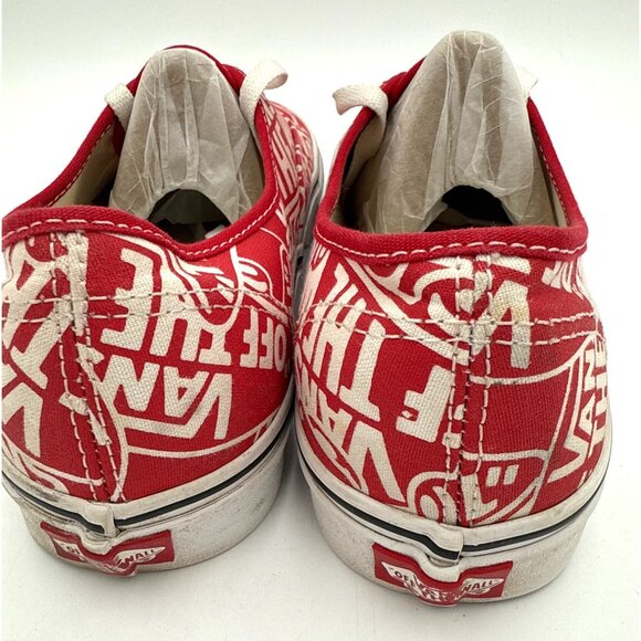 VANS Men’s Doheny OTW Repeat R&W Logo Print Skateboard Shoes Sneakers Size 10 - Picture 5 of 10